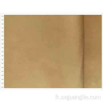 Tissu double sergé de coton polyester pour dames Windcoat